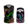 3739 WOMENS V NECK SLEEVELESS 1LOUD-MOUTHS-1