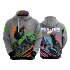 3739 UNISEX FLEECE HOODY LOUD-MOUTHS-1