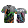 3739 MENS SPORT V NECK LOUD-MOUTHS-1