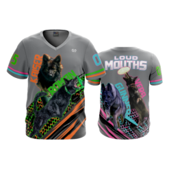 3739 MENS SPORT V NECK LOUD-MOUTHS-1