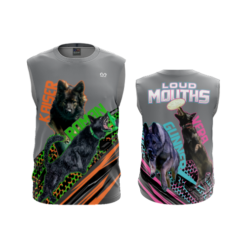 3739 MENS SPORT CREW NECK SLEEVELESS LOUD-MOUTHS-1