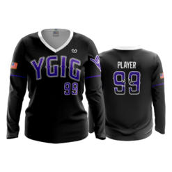 3736 WOMENS V NECK LONGSLEEVE YGIG-2023-1