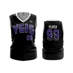 3736 WOMENS V NECK SLEEVELESS YGIG-2023-1