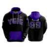 3736 UNISEX FLEECE HOODY YGIG-2023-1