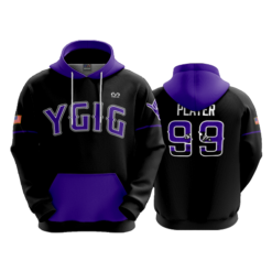 3736 UNISEX FLEECE HOODY YGIG-2023-1