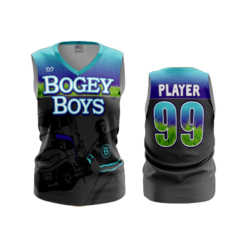 423 WOMENS V NECK SLEEVELESS BOGEY-BOYS-1