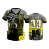 3742 WOMENS V NECK RADIOACTIVE-1