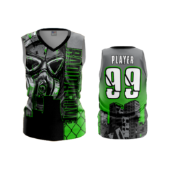 3742 WOMENS V NECK SLEEVELESS RADIOACTIVE-2