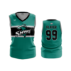 3605 WOMENS V NECK SLEEVELESS COL-SHARKS-2023-1
