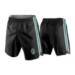 3605 MENS MIRCO FIBER 160gsm SHORT COL-SHARKS-2023-3