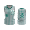 3605 WOMENS V NECK SLEEVELESS COL-SHARKS-2023-4
