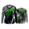 3743 WOMENS V NECK LONGSLEEVE PSYCHO-2