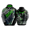 3743 UNISEX FLEECE HOODY PSYCHO-2