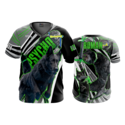3743 MENS SPORT V NECK PSYCHO-2