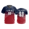 3744 MENS SPORT V NECK USA-1