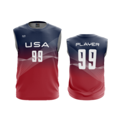 3744 MENS SPORT CREW NECK SLEEVELESS USA-1