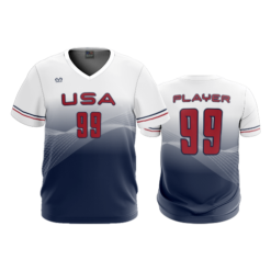 3744 MENS SPORT V NECK USA-2