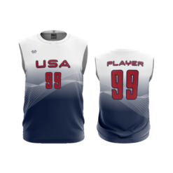3744 MENS SPORT CREW NECK SLEEVELESS USA-2