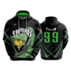 3745 UNISEX FLEECE HOODY VIPERS-1