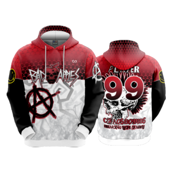 2695 UNISEX FLEECE HOODY BAD-APPLES-2