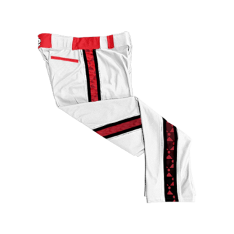 2695 MENS BALLPARK WHITE BRAID PANTS BAD-APPLES-2
