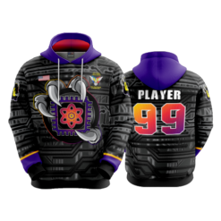 631 UNISEX FLEECE HOODY QU4TRO-QUANTUM-1