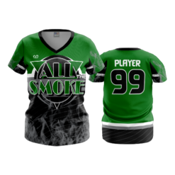 3747 WOMENS V NECK ALL-THE-SMOKE-1
