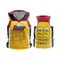 1592 WOMENS RACERBACK TANK BEER-MONEY-ADDS