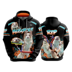 3739 UNISEX FLEECE HOODY AUSSHOLE-1