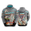 3739 UNISEX FLEECE HOODY TEAM-AUSSHOLE-2