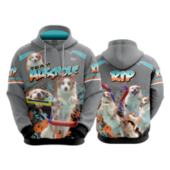 3739 UNISEX FLEECE HOODY TEAM-AUSSHOLE-2