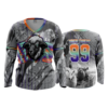 3749 WOMENS V NECK LONGSLEEVE BS-MINOR-THREAT-2