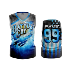 3473 WOMENS V NECK SLEEVELESS BATTLE-CRY-1