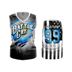 3473 WOMENS V NECK SLEEVELESS BATTLE-CRY-2