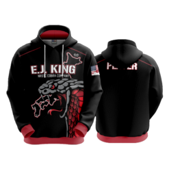 3751 UNISEX FLEECE HOODY EJ-KING-NROTC-1