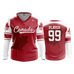 1983 WOMENS V NECK LONGSLEEVE CANADA-1