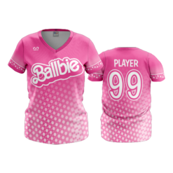 3752 WOMENS V NECK BALLBIE2023
