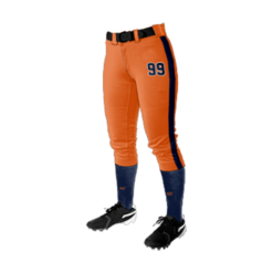 2909 WOMENS FASTPITCH PANTS LASERS-ORANGE-2024-1