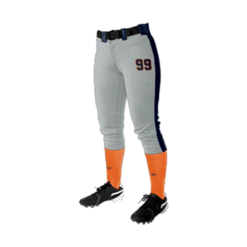 2909 WOMENS FASTPITCH PANTS LASERS-ORANGE-2024-2