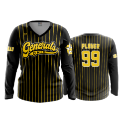 2286 WOMENS V NECK LONGSLEEVE GENERALS-2024-1