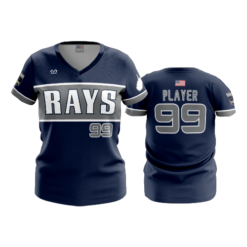 3553 WOMENS V NECK WV-STINGRAYS-1