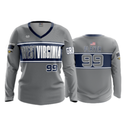 3553 WOMENS V NECK LONGSLEEVE WV-STINGRAYS-2