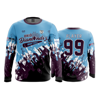 3769 MENS SPORT LONGSLEEVE OHIO-DIAMONDS-1