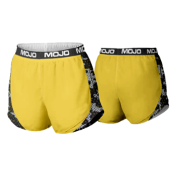 3757 WOMENS MICRO FIBER PRACTICE SHORT IMPACT-GOLD-1