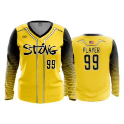 3329 WOMENS V NECK LONGSLEEVE WV-STING-1