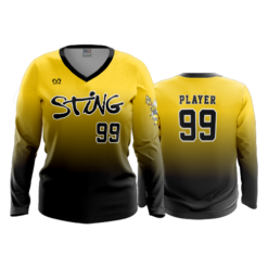 3329 WOMENS V NECK LONGSLEEVE WV-STING-2