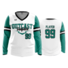 3763 WOMENS V NECK LONGSLEEVE OUTCAST-1