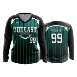 3763 WOMENS V NECK LONGSLEEVE OUTCAST-2