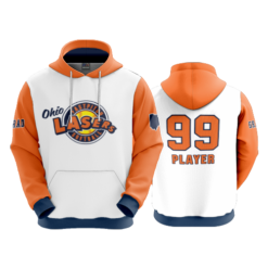 2909 UNISEX FLEECE HOODY LASERS-ORANGE-HOODY