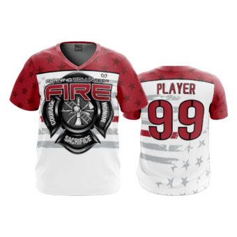 3753 MENS SPORT V NECK CORNING-FIRE-2